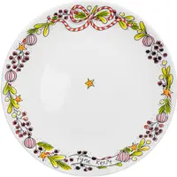 Blond Amsterdam dinerbord aardewerk christmas 26x3cm multi  - afbeelding 1