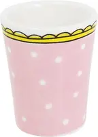 Blond Amsterdam eierdopje aardewerk stip 5x6cm roze  kopen?