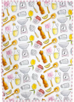 Blond Amsterdam even bijkletsen theedoek  - afbeelding 2