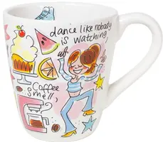 Blond Amsterdam happy - mok rollerskates 0,35l - afbeelding 1