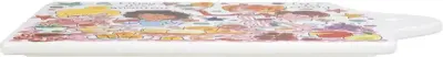 Blond Amsterdam kaasplankje aardewerk let's get cheesy 20x30x1cm multi  - afbeelding 2