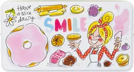Blond Amsterdam koekblik rvs smile 19.5x10.5x7cm multi  - afbeelding 4