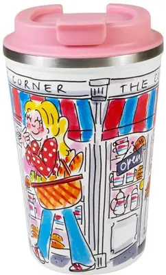 Blond Amsterdam koffiebeker rvs Even Bijkletsen 0,38l multi - afbeelding 1