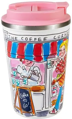 Blond Amsterdam koffiebeker rvs Even Bijkletsen 0,38l multi - afbeelding 2