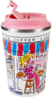 Blond Amsterdam koffiebeker rvs Even Bijkletsen 0,38l multi - afbeelding 3