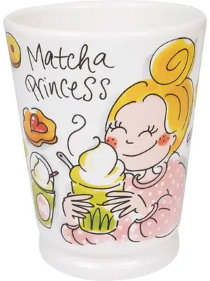 Blond Amsterdam koffiemok aardewerk mazagran 10x13cm multi  - afbeelding 2