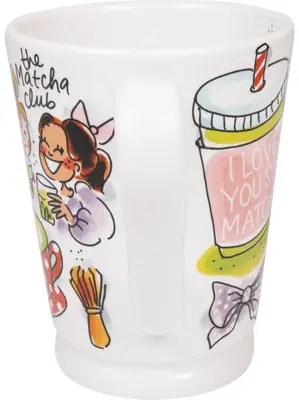 Blond Amsterdam koffiemok aardewerk mazagran 10x13cm multi  - afbeelding 4