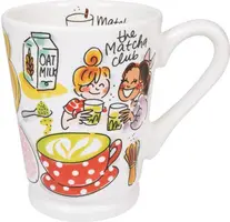 Blond Amsterdam koffiemok aardewerk mazagran 10x13cm multi  - afbeelding 1