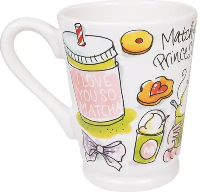 Blond Amsterdam koffiemok aardewerk mazagran 10x13cm multi  - afbeelding 3