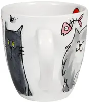 Blond Amsterdam minimok aardewerk cat 8x8.5cm multi  - afbeelding 4