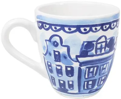 Blond Amsterdam minimok aardewerk delfts blond 8x8.5cm multi  - afbeelding 3