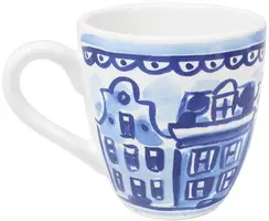 Blond Amsterdam minimok aardewerk delfts blond 8x8.5cm multi  - afbeelding 3