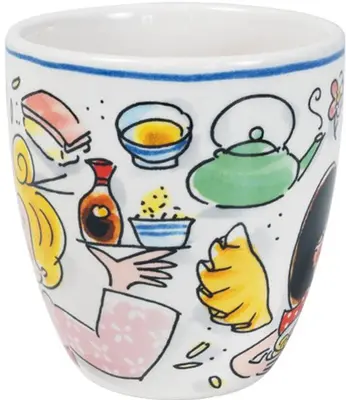 Blond Amsterdam minimok aardewerk let the good times roll 8x8.5cm multi  - afbeelding 2