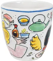 Blond Amsterdam minimok aardewerk let the good times roll 8x8.5cm multi  - afbeelding 2