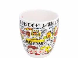 Blond Amsterdam minimok aardewerk london 8x8.5cm multi  - afbeelding 2