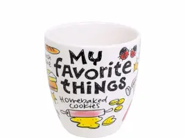 Blond Amsterdam minimok aardewerk my favorite things 8x8.5cm multi  - afbeelding 2