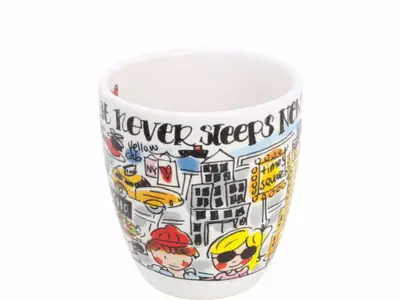 Blond Amsterdam minimok aardewerk new york 8x8.5cm multi  - afbeelding 2