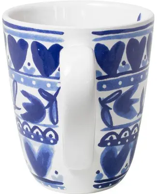 Blond Amsterdam mok aardewerk delfts blond 10x11.5cm multi  - afbeelding 4