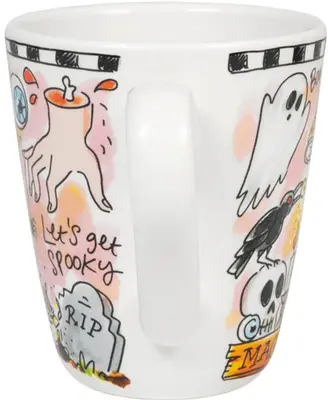 Blond Amsterdam mok aardewerk halloween 10x11.5cm multi  - afbeelding 4