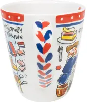 Blond Amsterdam mok aardewerk holland 10x11cm multi  - afbeelding 4