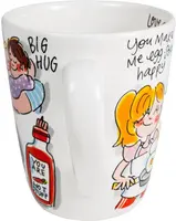 Blond Amsterdam mok aardewerk i'm yours 10x11.5cm multi  - afbeelding 4
