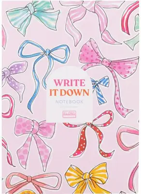 Blond Amsterdam Notebook A5 Gelinieerd Even Bijkletsen Ribbon - afbeelding 1