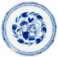 Blond Amsterdam ontbijtbord aardewerk delfts blond 22x2.5cm multi  - afbeelding 1