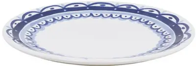 Blond Amsterdam ontbijtbord aardewerk delfts blond 22x2.5cm multi  - afbeelding 2