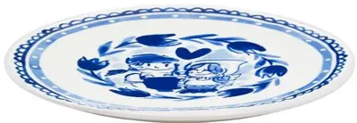 Blond Amsterdam ontbijtbord aardewerk delfts blond 22x2.5cm multi  - afbeelding 2