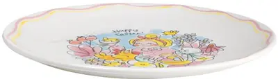 Blond Amsterdam ontbijtbord aardewerk happy easter 22x2.5cm multi  - afbeelding 2