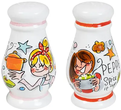 Blond Amsterdam peper- en zoutmolen set  - afbeelding 1