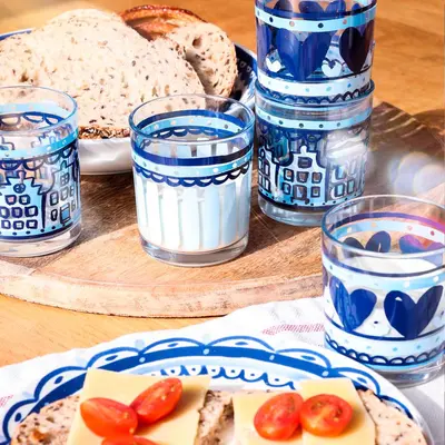 Blond Amsterdam sapglas hearts Delfts Blond 0,2l multi - afbeelding 3