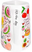 Blond Amsterdam sapkan aardewerk fruit 22.5x21cm multi  - afbeelding 4