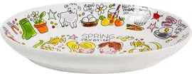 Blond Amsterdam schaal aardewerk happy easter 28.5x4cm multi - afbeelding 2