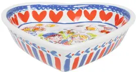 Blond Amsterdam schaal aardewerk holland 22x22x4.5cm multi - afbeelding 2