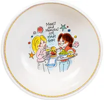 Blond Amsterdam schaal aardewerk salade 24x13cm multi - afbeelding 6
