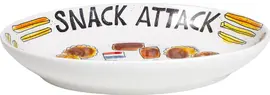 Blond Amsterdam schaal aardewerk snack 38x4.5cm multi - afbeelding 2