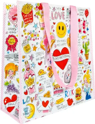 Blond Amsterdam shopper 38cm multi - afbeelding 1