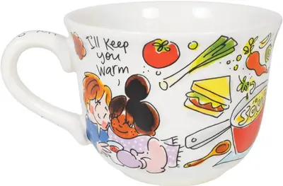 Blond Amsterdam soepkom aardewerk blond hug 12.7x9.7cm multi  - afbeelding 4