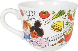 Blond Amsterdam soepkom aardewerk blond hug 12.7x9.7cm multi  - afbeelding 4