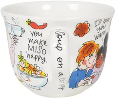 Blond Amsterdam soepkom aardewerk blond hug 12.7x9.7cm multi  - afbeelding 3