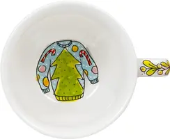 Blond Amsterdam soepkom aardewerk christmas 16x9.5cm multi  - afbeelding 5