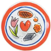 Blond Amsterdam suikerpot aardewerk holland 12x12cm multi  - afbeelding 3