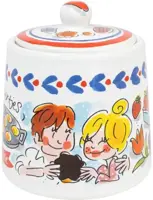 Blond Amsterdam suikerpot aardewerk holland 12x12cm multi  - afbeelding 5