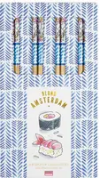 Blond Amsterdam Sushi: chopsticks, set van 4 paar  - afbeelding 2