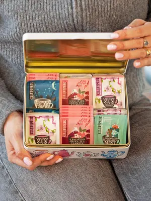 Blond Amsterdam theeblik blik even bijkletsen 0x20.3x7cm multi  - afbeelding 5