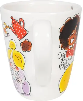 Blond Amsterdam theemok aardewerk slow down! 0,35l 10x11.5cm multi  - afbeelding 4