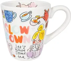 Blond Amsterdam theemok aardewerk slow down! 0,35l 10x11.5cm multi  - afbeelding 1