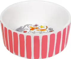 Blond Amsterdam voerbak aardewerk happy 15,5x7,5cm multi - afbeelding 2