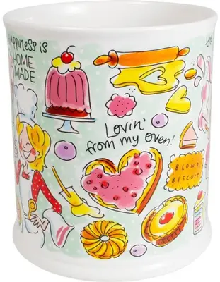 Blond Amsterdam voorraadpot aardewerk bake 16x18cm multi  - afbeelding 2